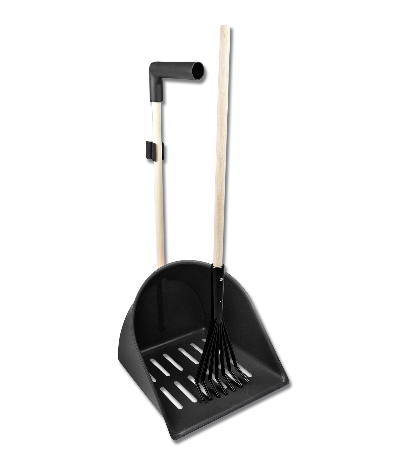 Ramasse-crottin Shaker XL avec râteau