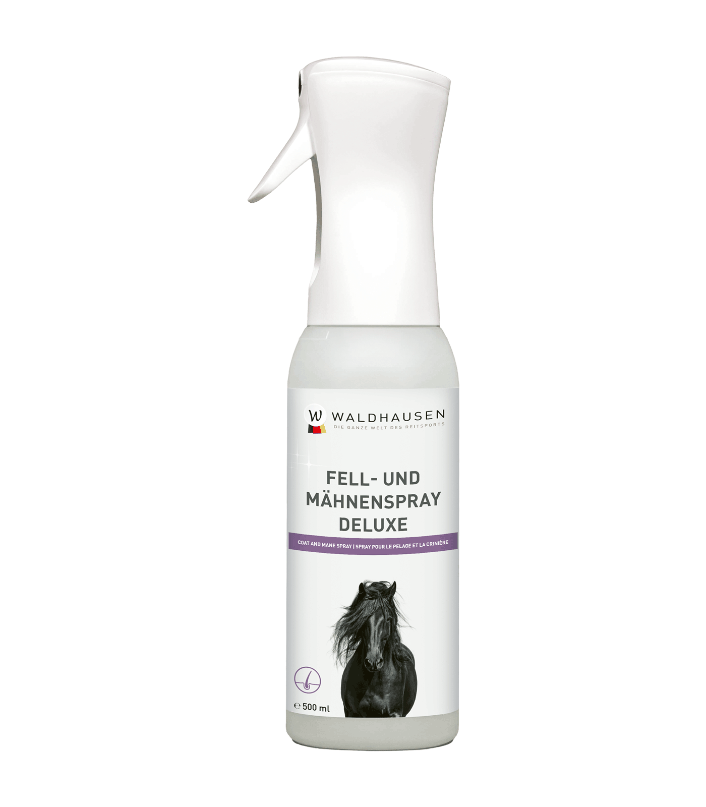 Spray pour pelage et crinière Deluxe, 500 ml