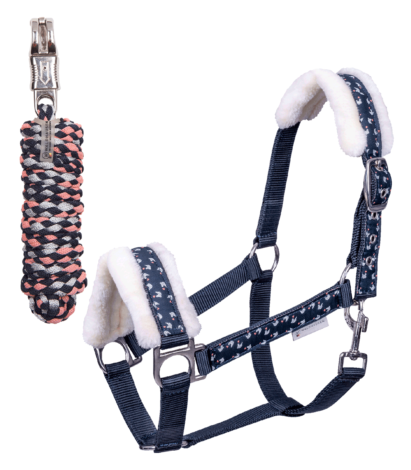Set pour licol Lucky, bleu nocturne-Lucky