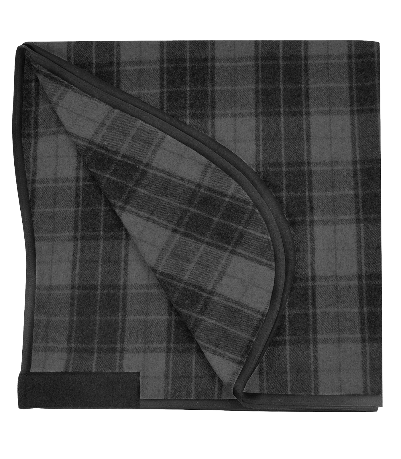 Couvre-jambes, noir-gris