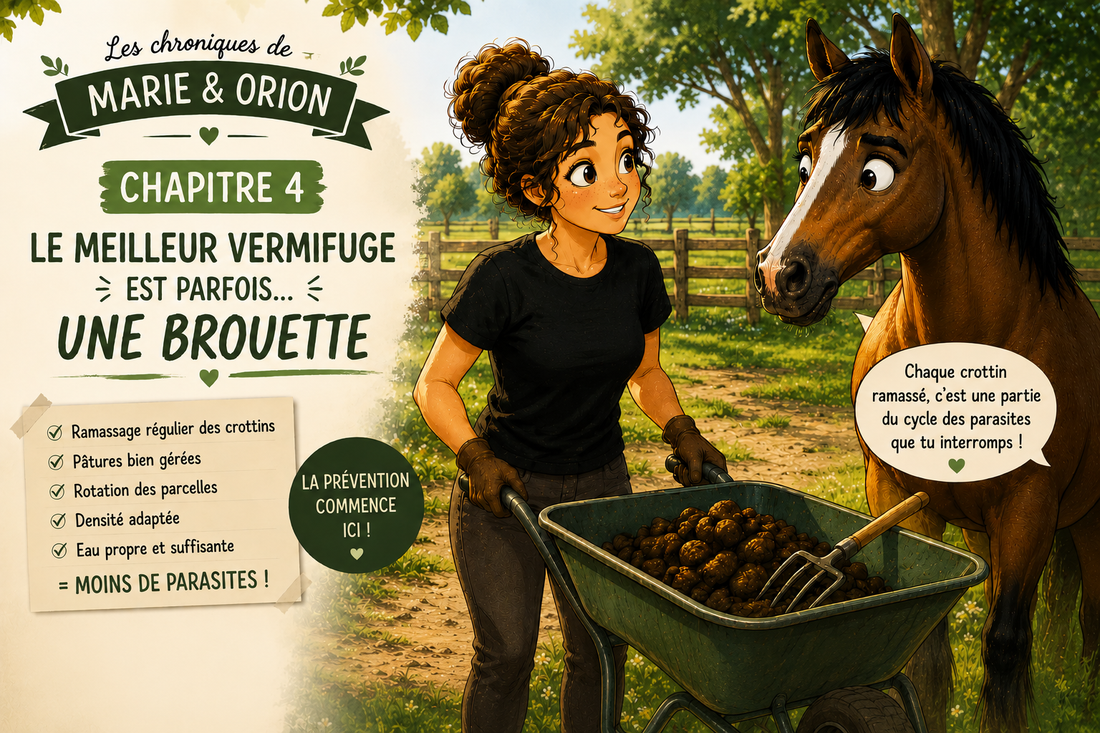 Chapitre 4 — Le meilleur vermifuge est parfois... une brouette