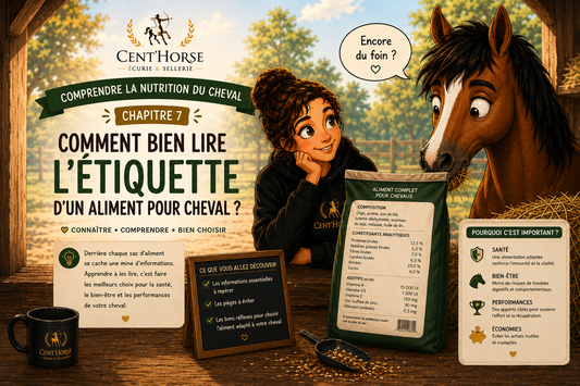 Chapitre 7: Comment bien lire l'étiquette d'un aliment pour cheval ?