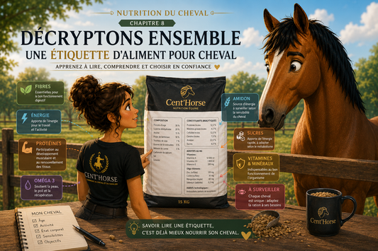 📖 Chapitre 8 — Décryptons ensemble une étiquette d'aliment pour cheval