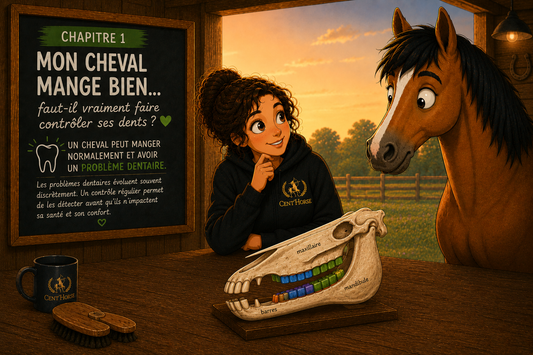 Chapitre 1 — Mon cheval mange bien… faut-il vraiment faire contrôler ses dents ?