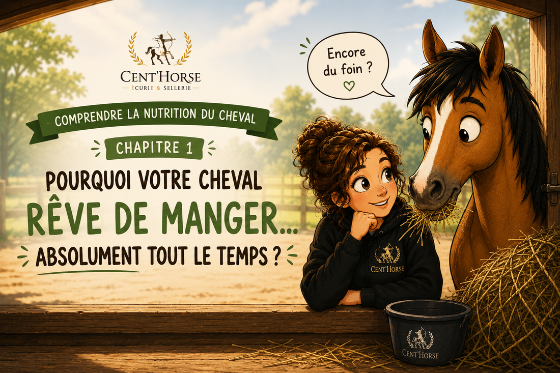 Chapitre 1 : Pourquoi votre cheval rêve de manger... absolument tout le temps !