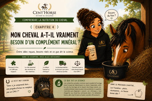 📖 Chapitre 4 : Mon cheval a-t-il vraiment besoin d'un complément minéral ?
