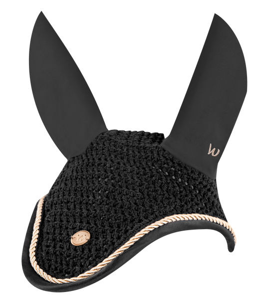 Bonnet d’oreilles Modern Rosé, noir-or, Cob