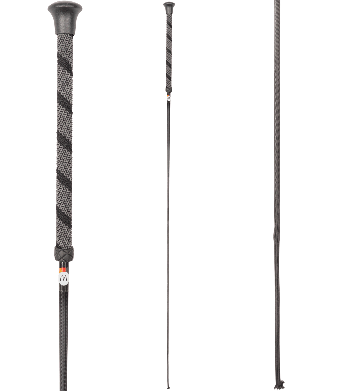 Cravache de dressage antidérapante