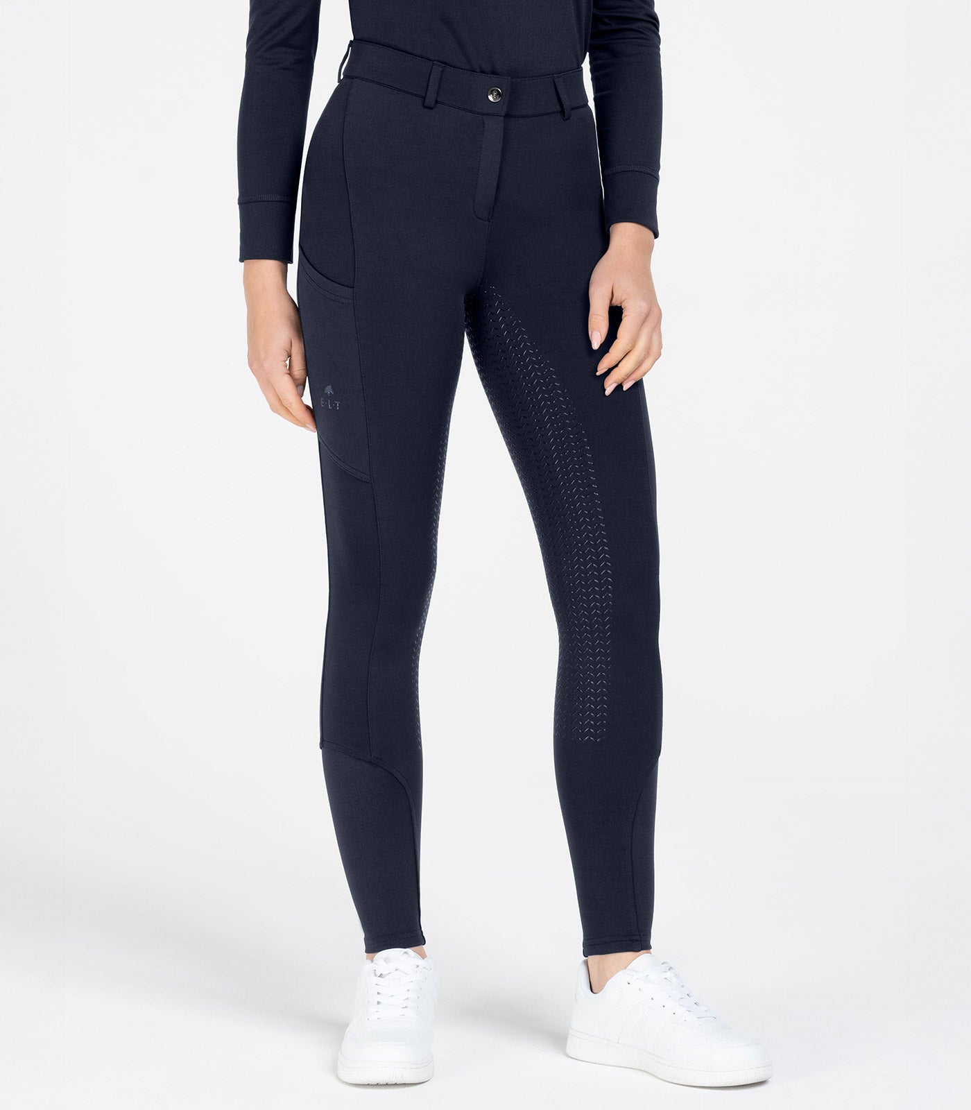 Pantalon d’équitation Essential Silikon, pour enfants