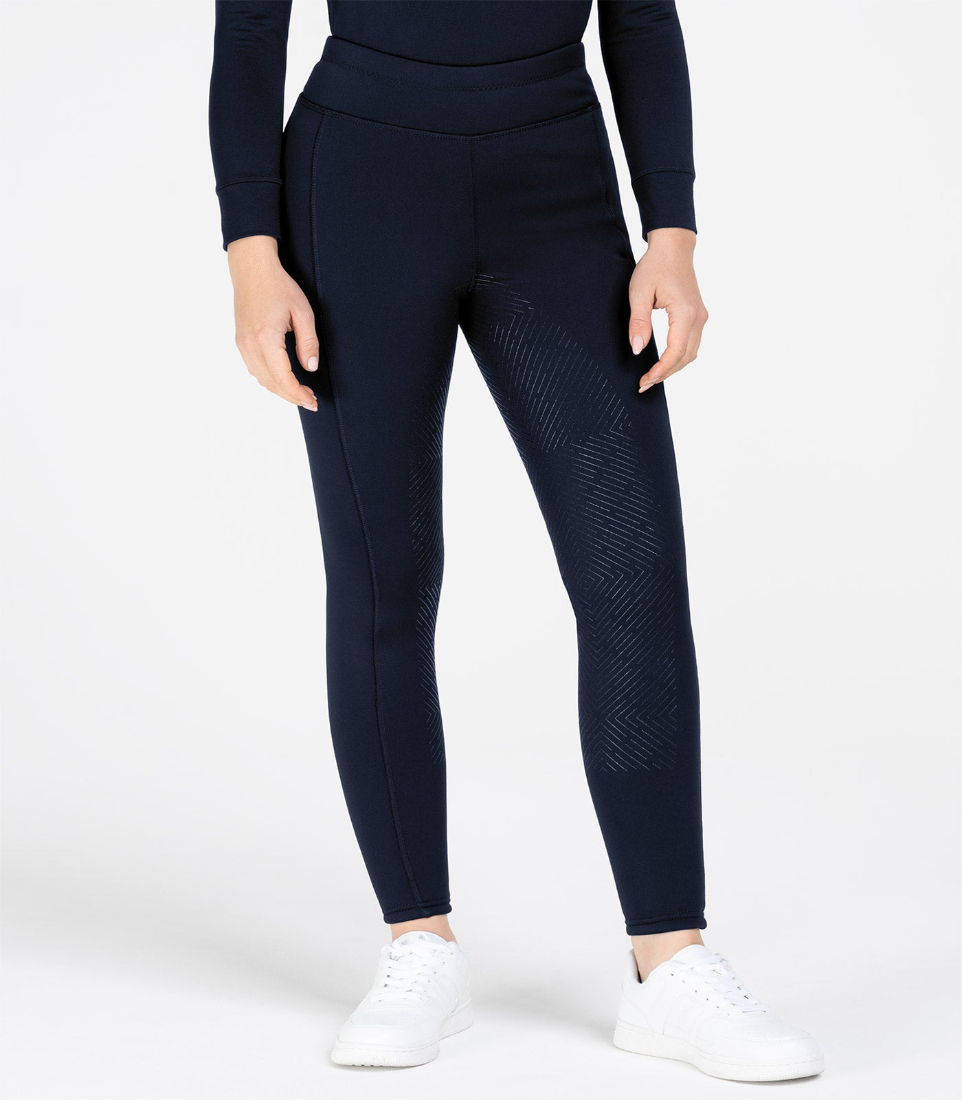 Legging d’équitation thermique Rica en polaire bouclette, collection jeunes