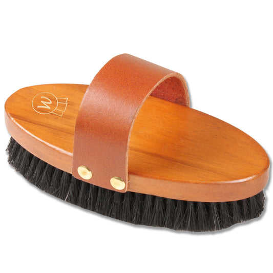 Brosse de pansage HardWood, poils naturels