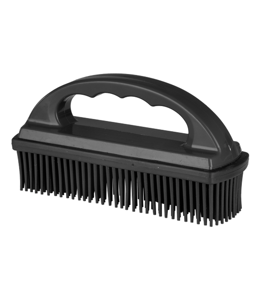 Brosse ramasse-poils avec manche
