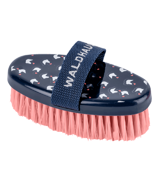 Brosse de pansage Lucky, bleu nocturne-Lucky