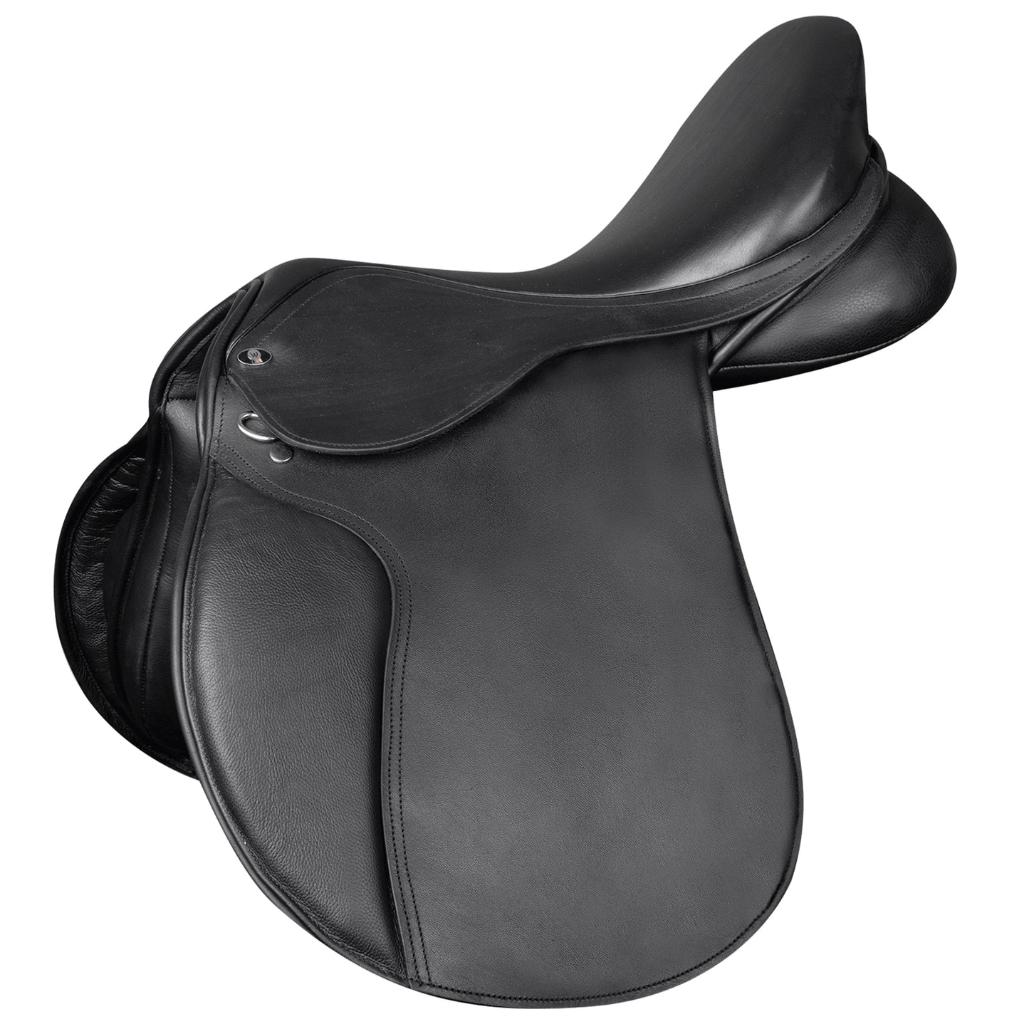 Selle d’obstacle Comfort en cuir, 17, 5"/44 cm