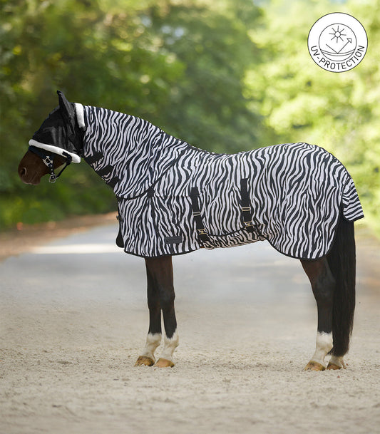 Chemise anti-mouches Zebra, noir-blanc