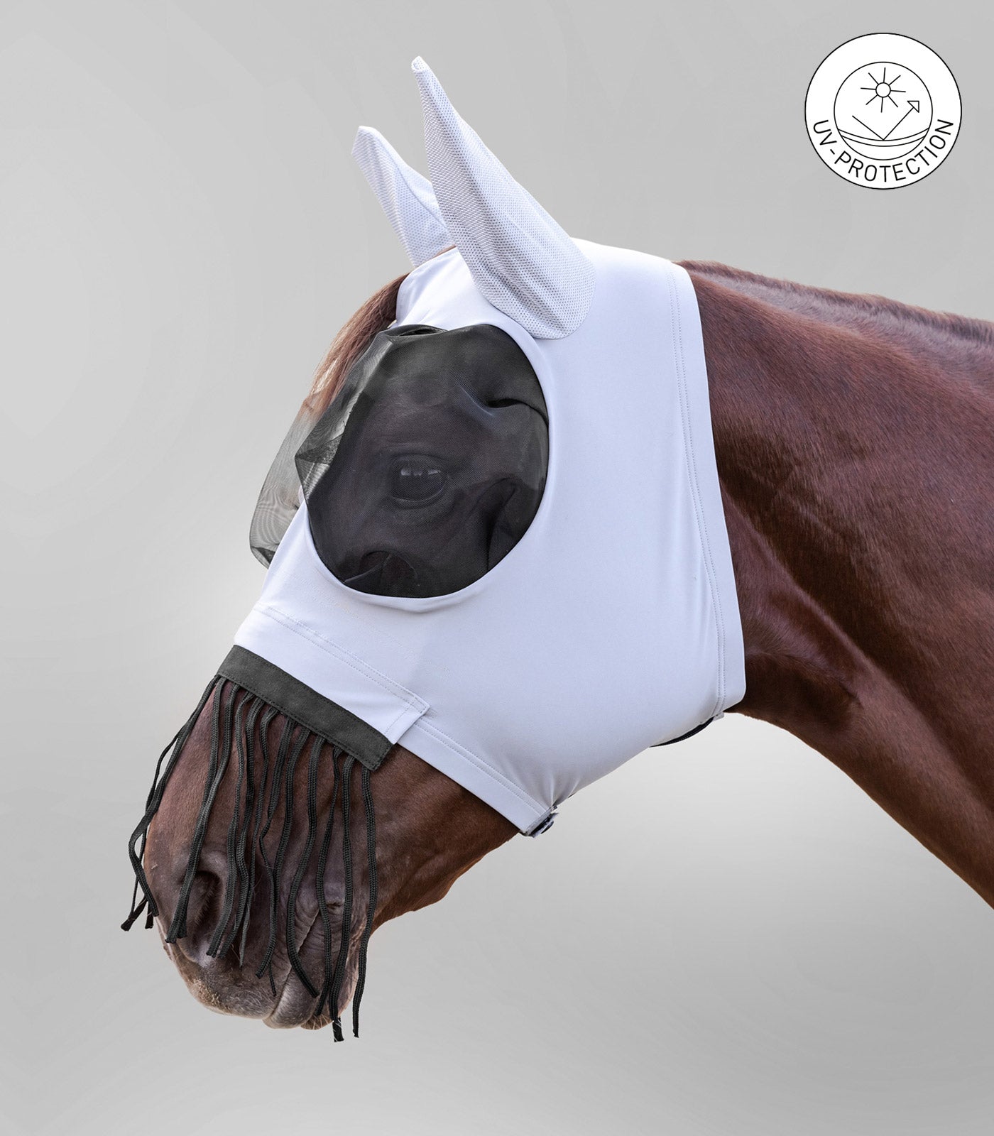 Masque anti-mouches Puck avec franges nasales