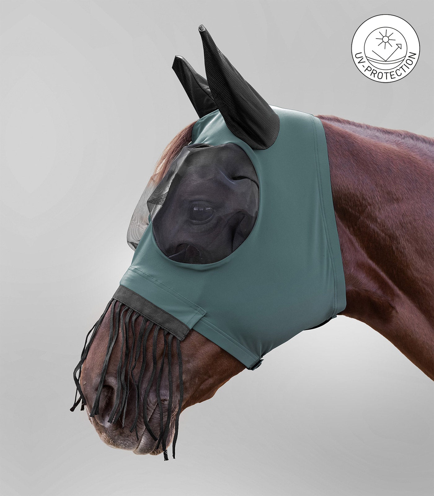Masque anti-mouches Puck avec franges nasales