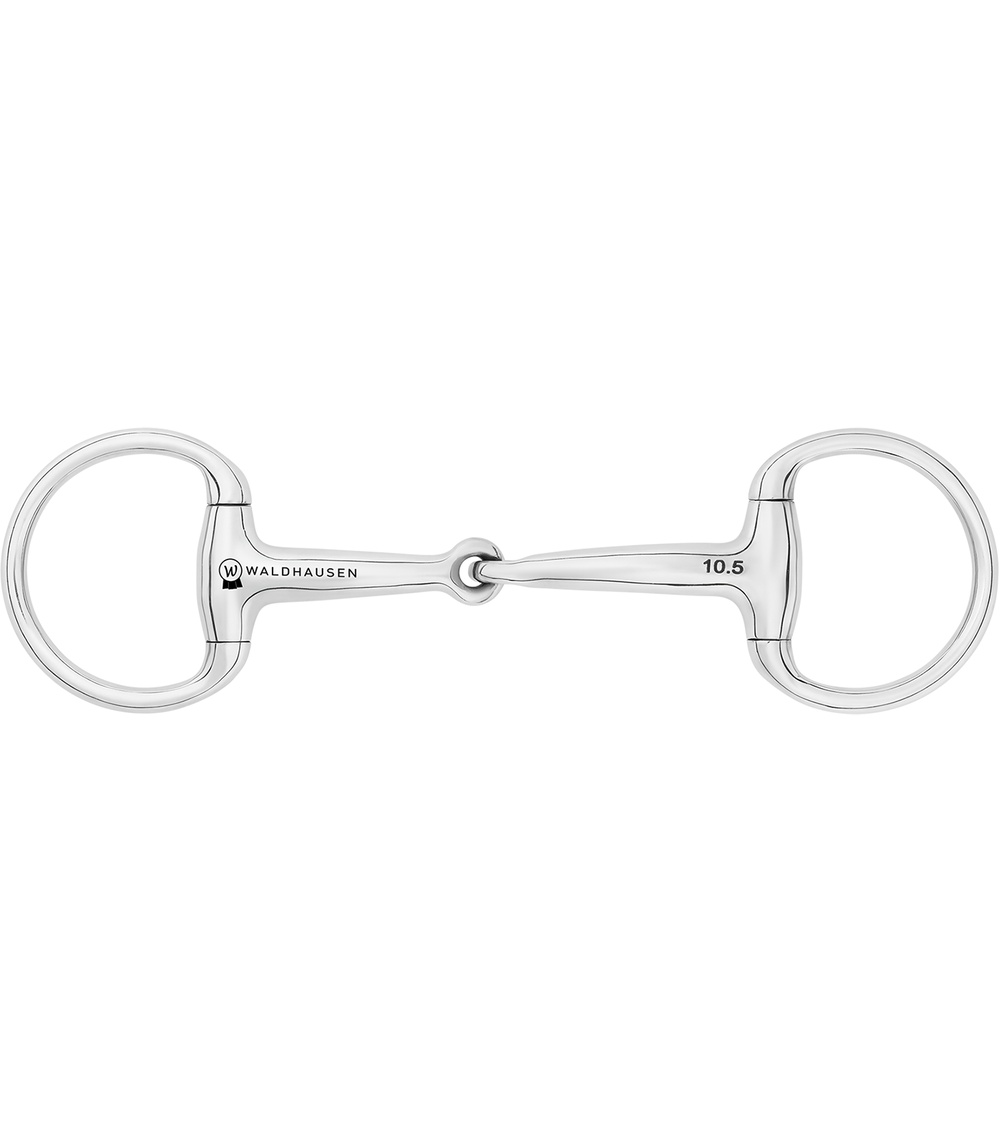 Mors à olives pour poney, brisure simple, 9, 5 cm