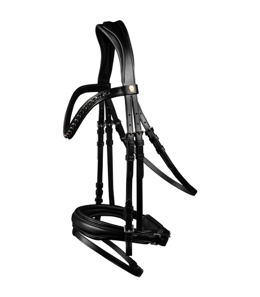 Bridon verni Waldhausen S-Line Blackshine, Cob