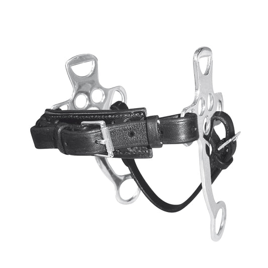 Hackamore Tattini avec branches en acier inoxydable